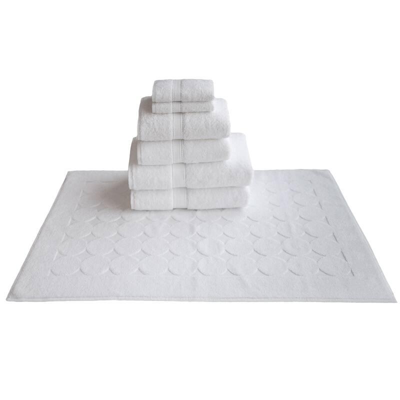Porch & Den Harcourt Turkish Cotton 7-piece Towel Set
