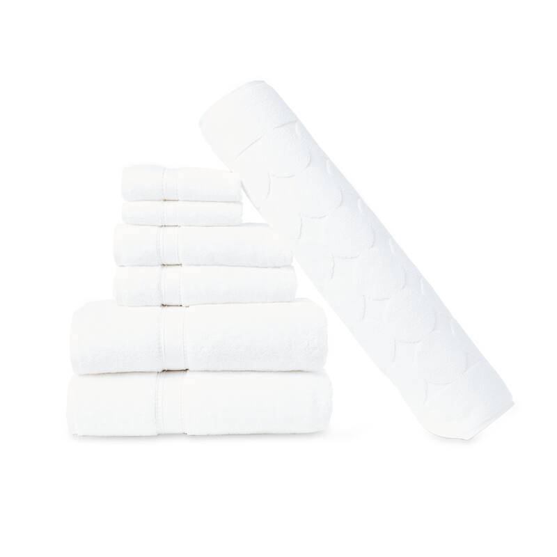 Porch & Den Harcourt Turkish Cotton 7-piece Towel Set