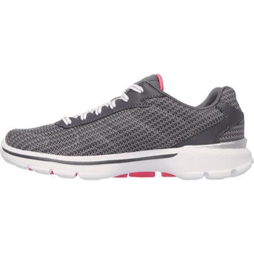 Womens Skechers GOwalk 3 FitKnit Charcoal   17171216  