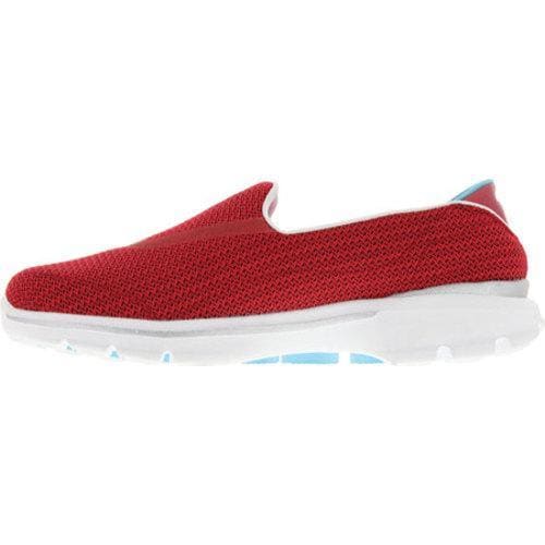 skechers go walk 3 womens red