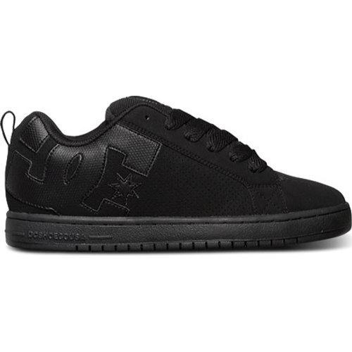 Mens DC Shoes Court Graffik Black/Black/Black Combo   17209299