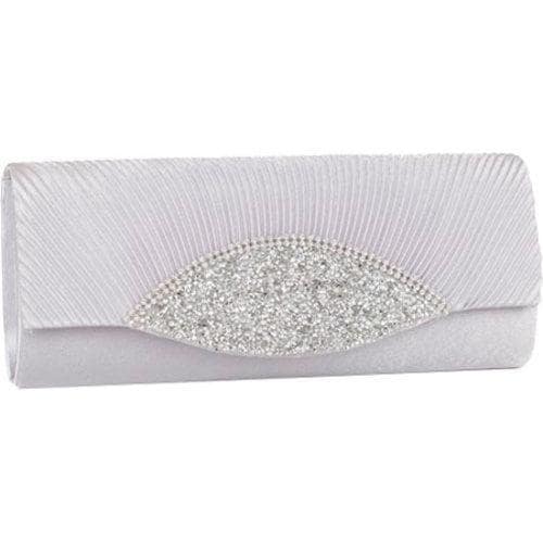 Womens J. Furmani 82208 Amy Clutch Silver   17209451  