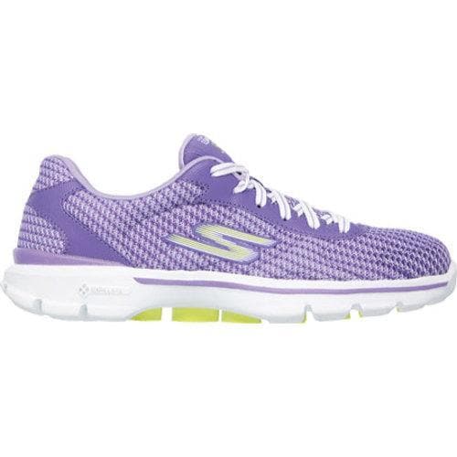 Womens Skechers GOwalk 3 FitKnit Purple   17212367  