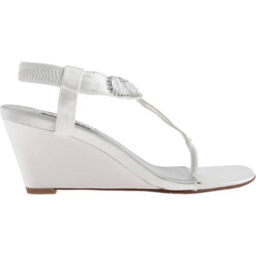 Womens Dyeables Mila White Satin   17216824   Shopping