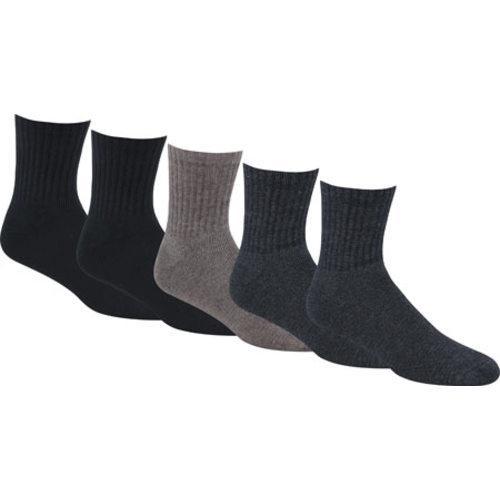 Men's Dockers Cushion Comfort Sport Short Crew Socks (10 Pairs) Navy ...
