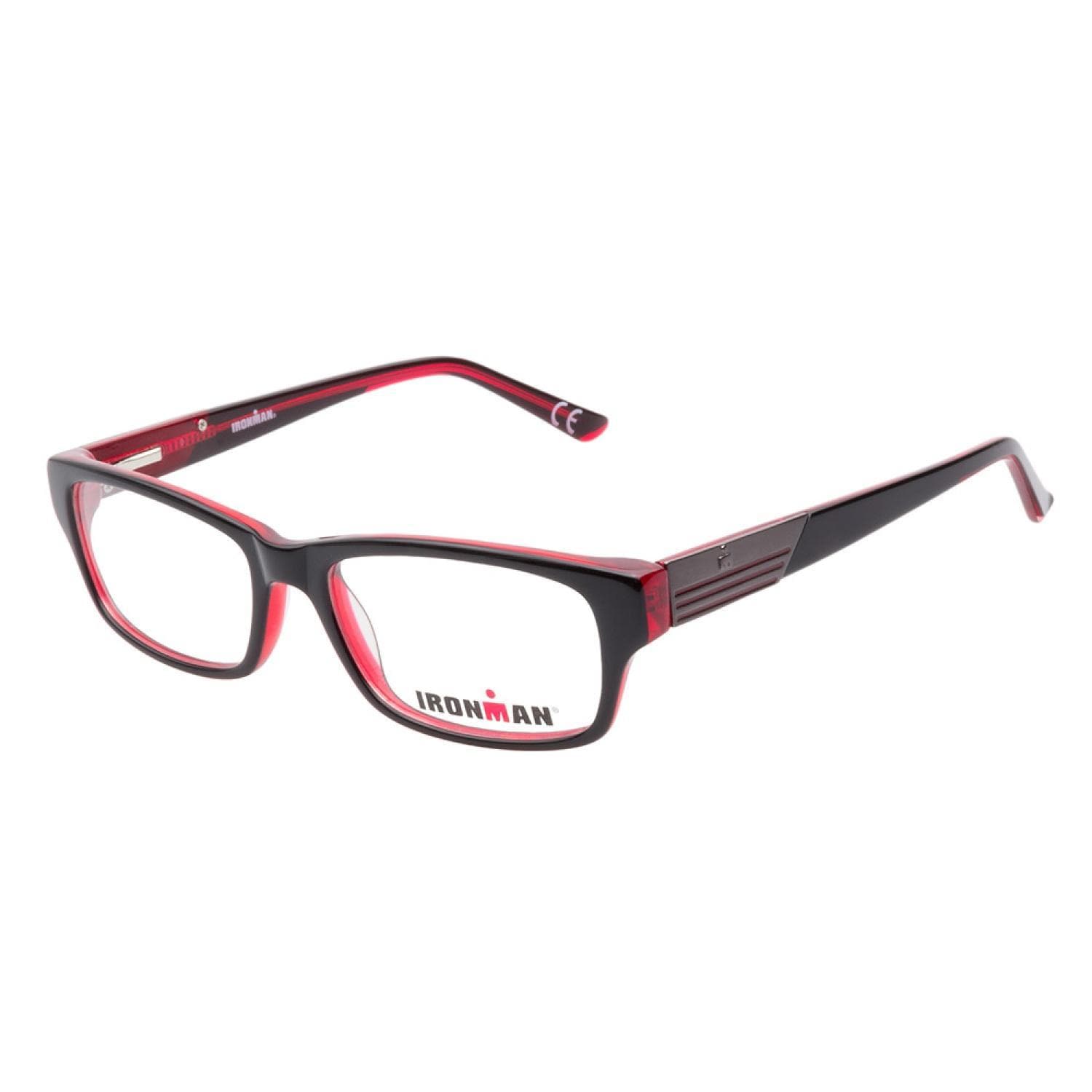 Ironman 304 Black Red Prescription Eyeglasses - Free Shipping Today ...