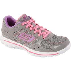 skechers go walk 2 womens pink