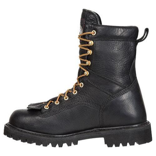 Mens Georgia Boot G8010 Low Heel Logger Black