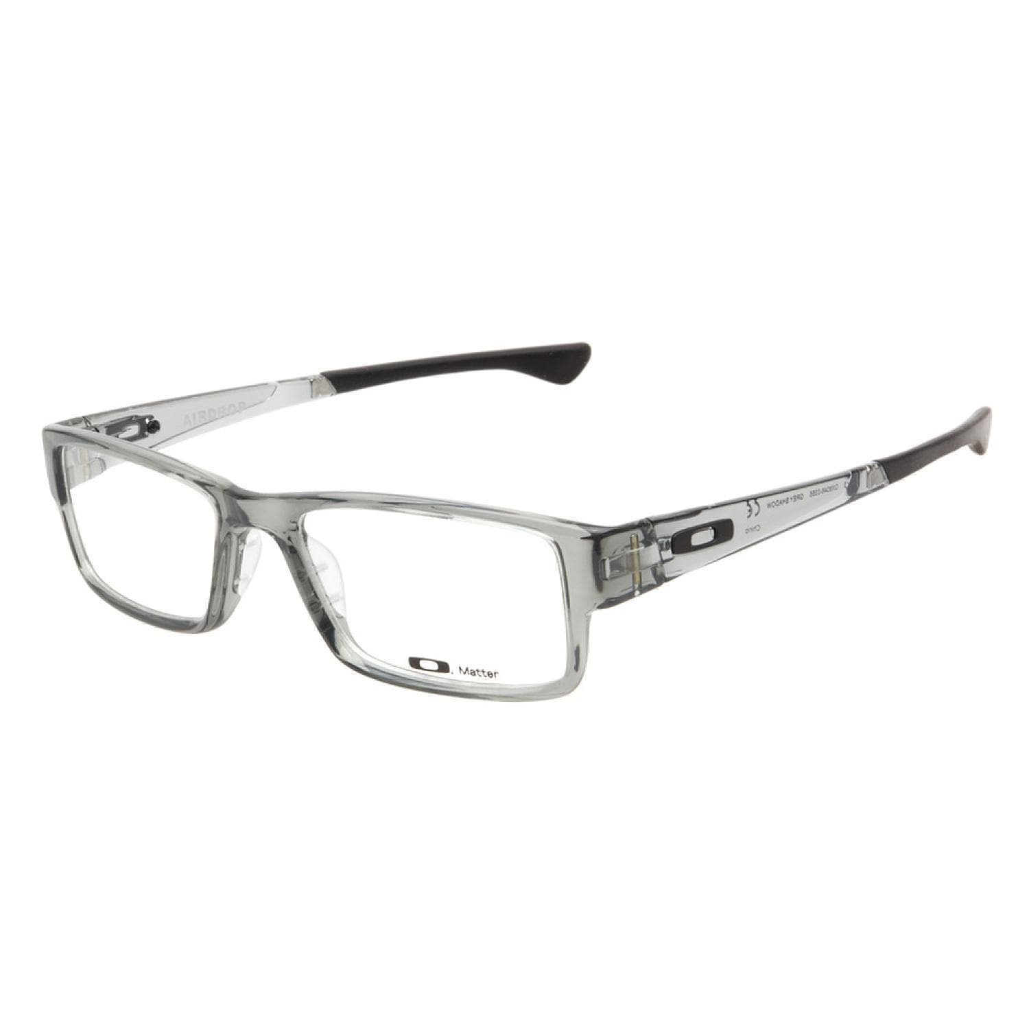 Oakley Airdrop 8046 0355 Grey Shadow Prescription Eyeglasses ...