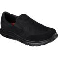 Men's Skechers Work Relaxed Fit Flex Advantage McAllen SR Slip-on Black