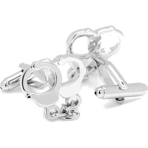 Men's Cufflinks Inc Handcuff Cufflinks Silver Overstock 10157429