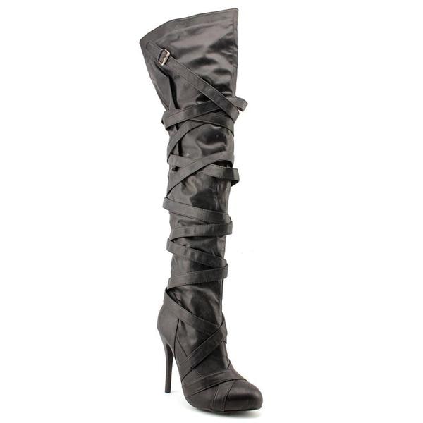 sky high leather boots