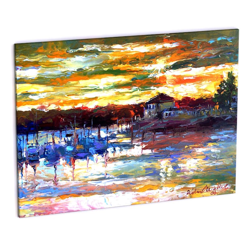 Copper Grove Richard Wallich 'Saco 10' Canvas Art - Multi
