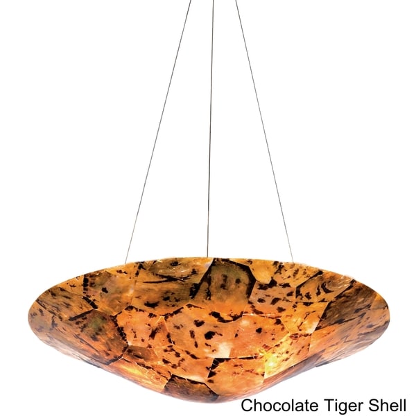 Varaluz Big Reclaimed Shell 3-light Pendant
