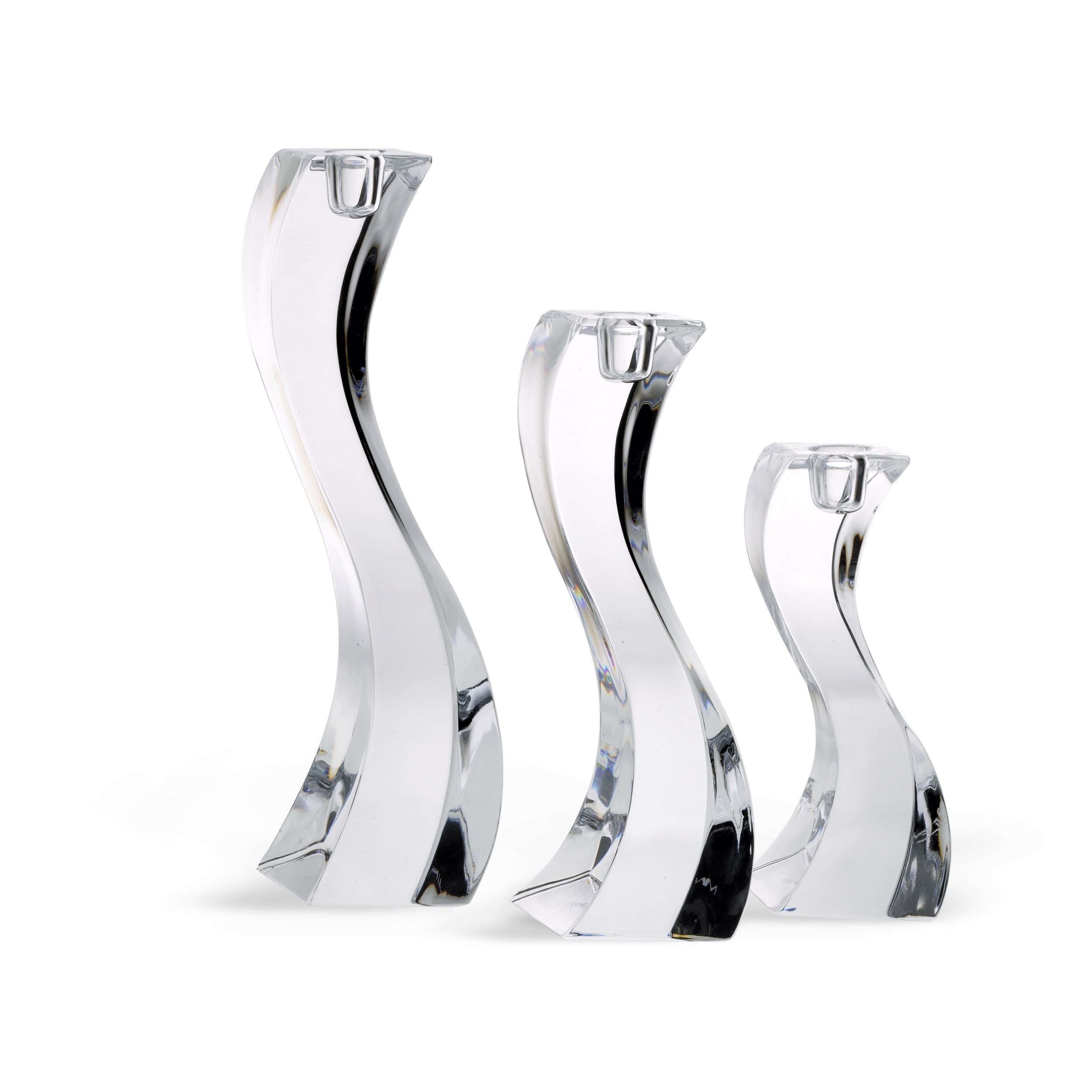 Mikasa Serpentine Candlestick Holders (set Of 3)