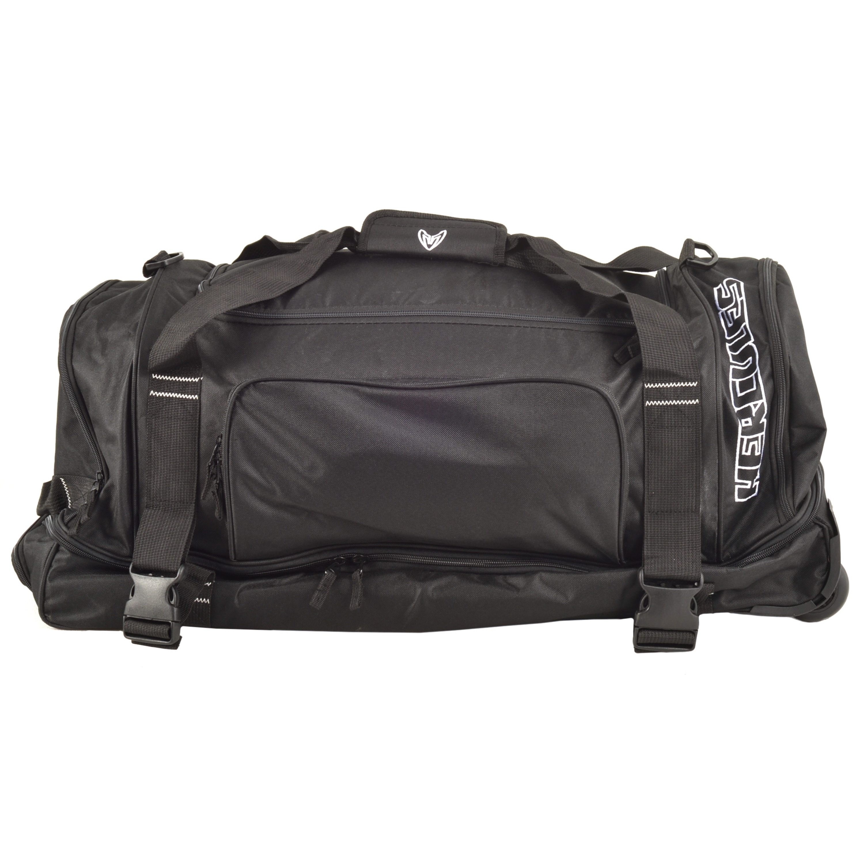 Details about   Pro-Mart DAZZ Heavy Duty Duffle Bag with Zippered Pocket Natural Canvas Black 