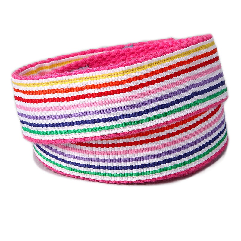 Superflykids Rainbow Splash Multicolor Printed Hook and loop Belt