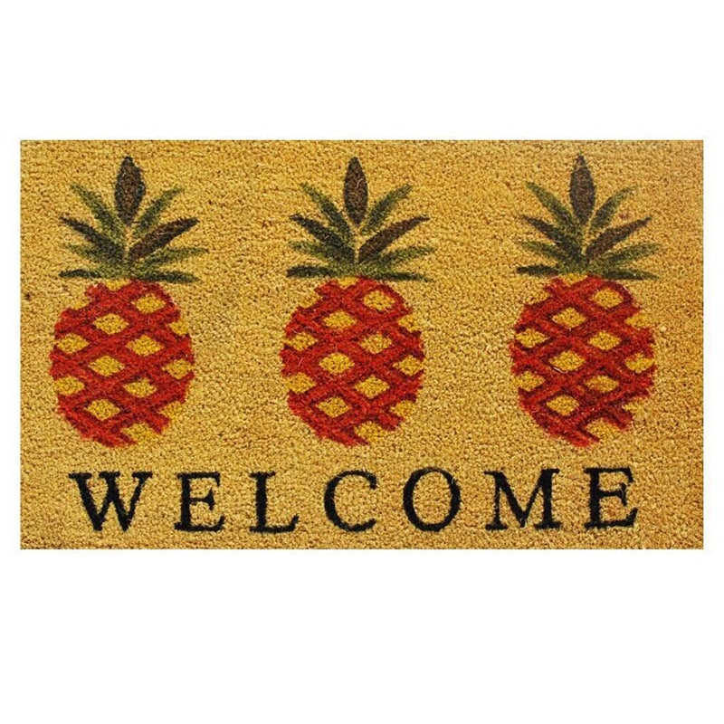 https://ak1.ostkcdn.com/images/products/8814637/Pineapple-Welcome-Coir-Vinyl-Weather-resistant-Doormat-15-x-25-58c43a00-642b-469a-9650-2e486d4aff64.jpg