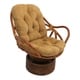 preview thumbnail 4 of 5, Blazing Needles 48-inch Microsuede Swivel Rocker Cushion Camel
