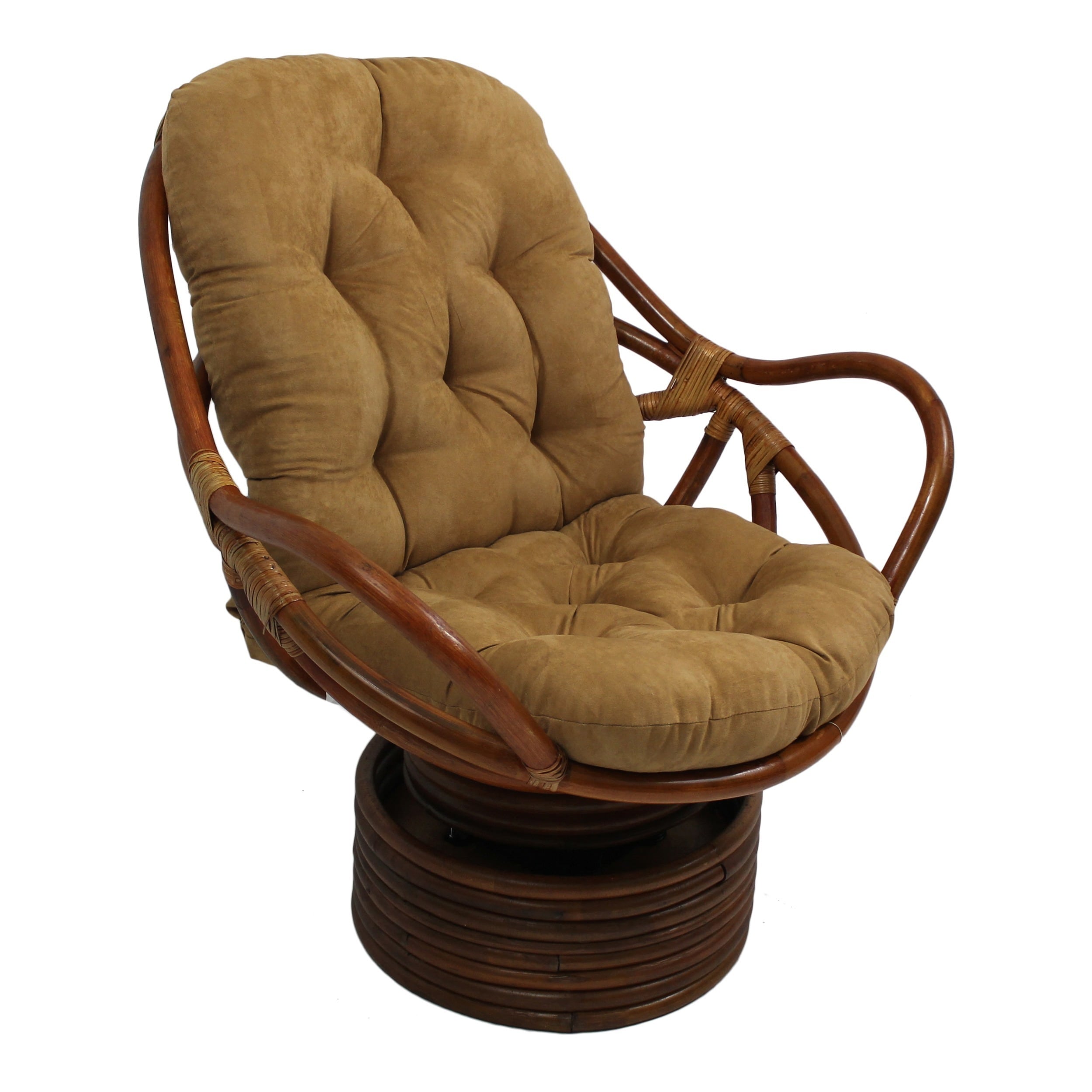 Blazing Needles 48-inch Microsuede Swivel Rocker Cushion (Cushion Only)