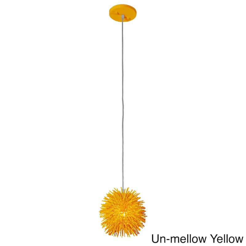 Urchin Uber 1-light Mini Pendant - Yellow