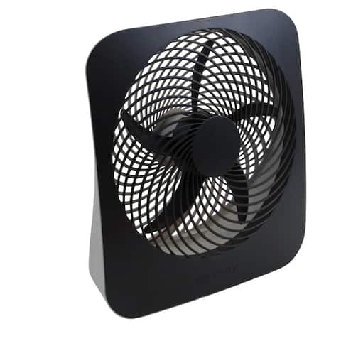 O2COOL 10-inch Portable Fan with AC Adapter, Cooling Fan, Outdoor Fan