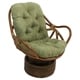 preview thumbnail 6 of 7, Blazing Needles 48-inch Microsuede Swivel Rocker Cushion Sage