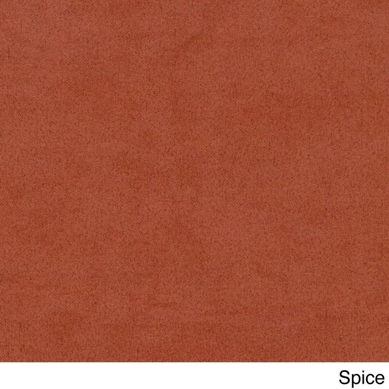 Blazing Needles 48-inch Microsuede Swivel Rocker Cushion - Spice