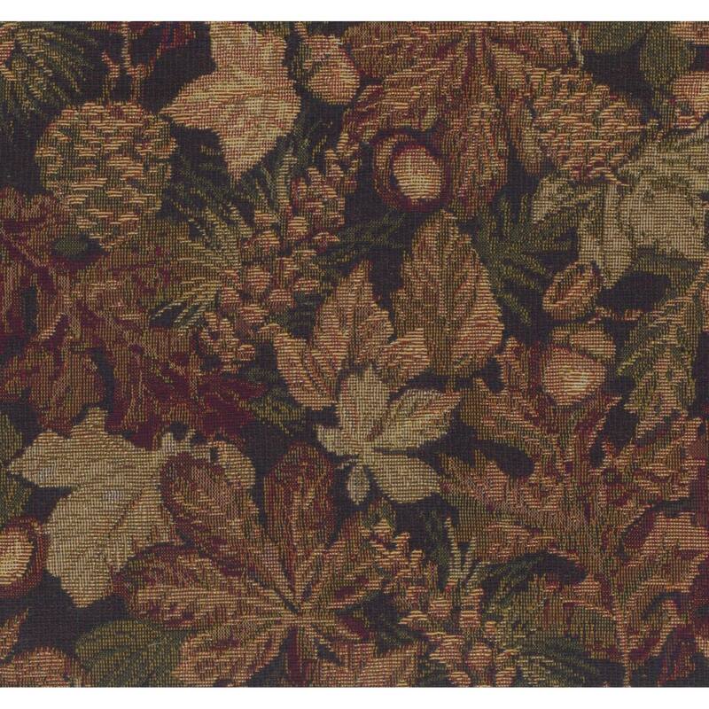 Blazing Needles 44-inch Tapestry Papasan Cushion - Autumn Harvest