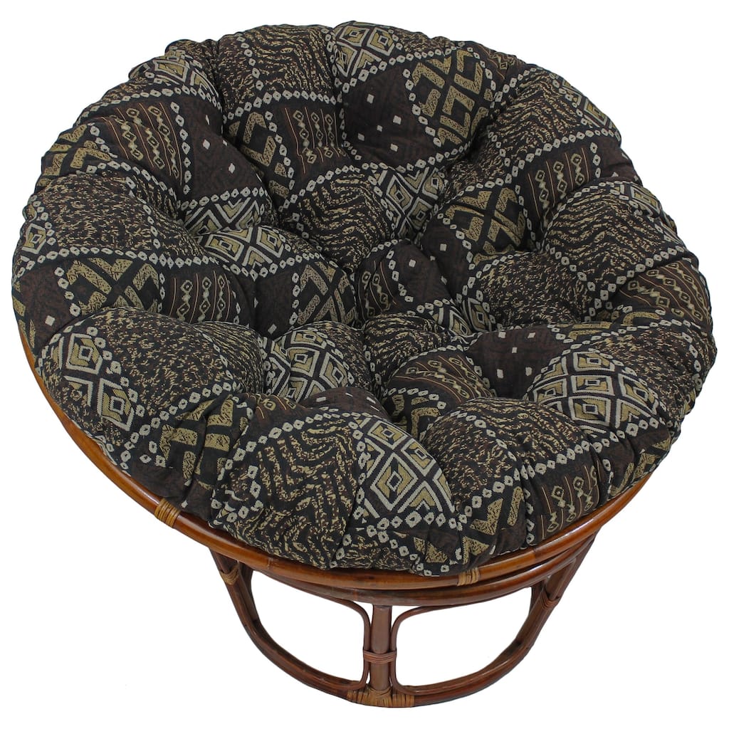Blazing Needles 44-inch Tapestry Papasan Cushion