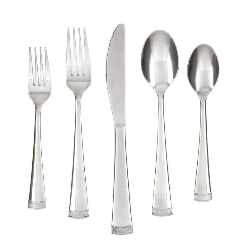 Farberware Poppy 20-piece Flatware Set