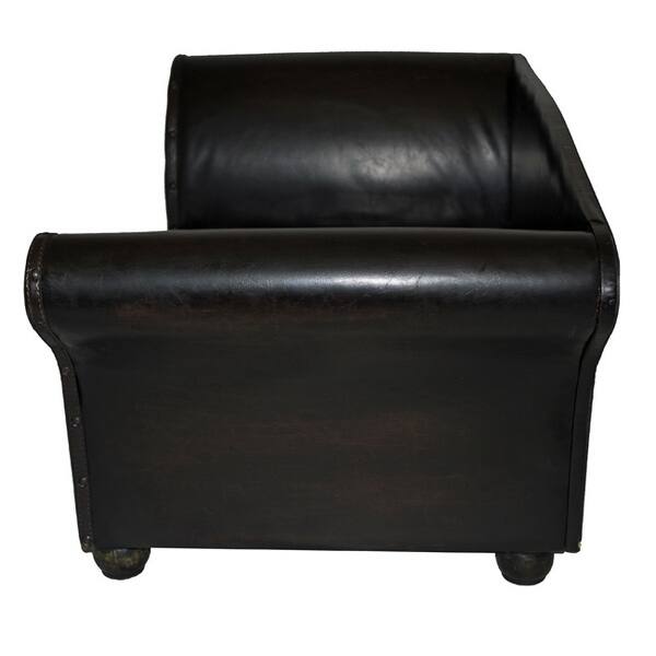 Shop Supreme Faux Leather Sofa Couch Pet Bed Free Shipping Today