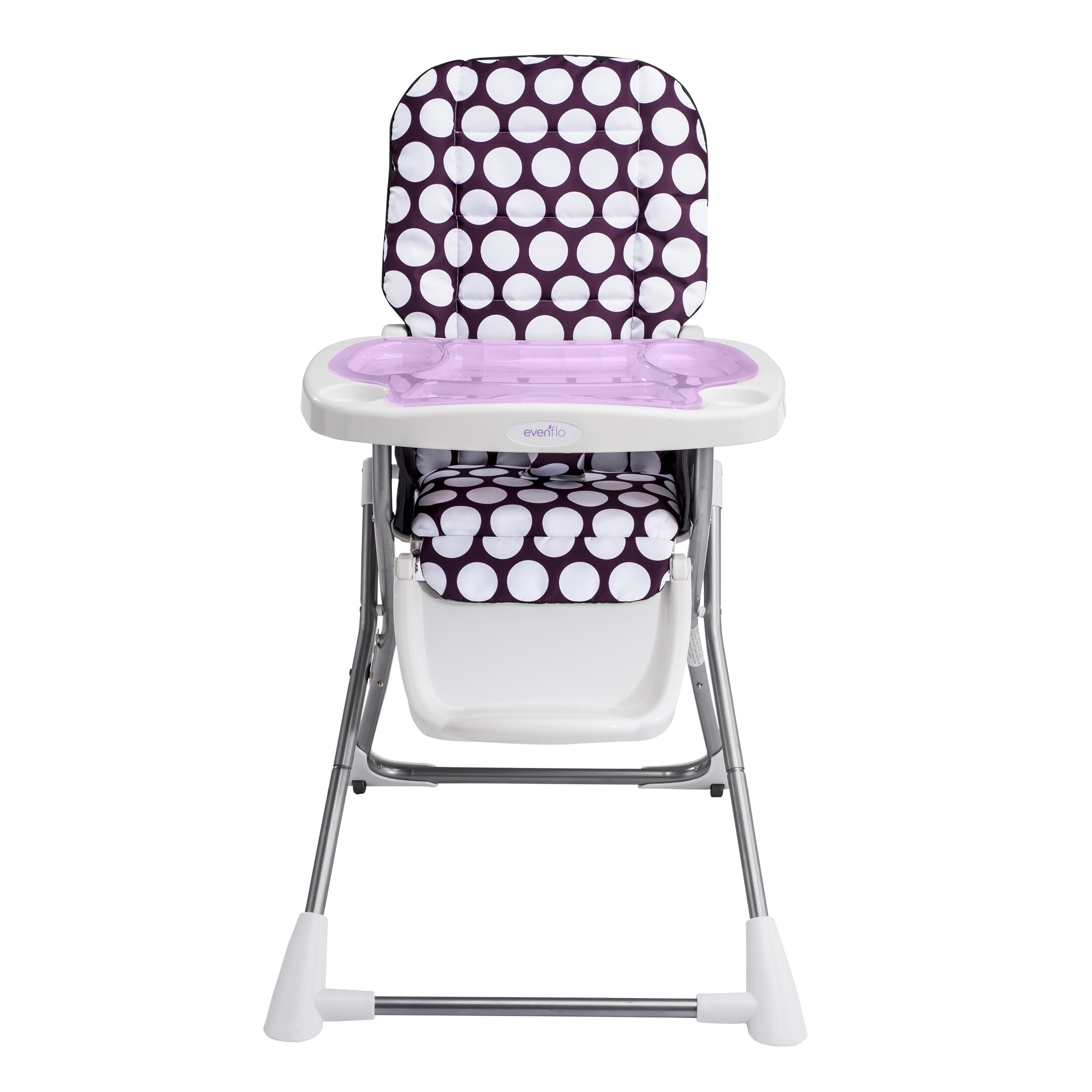 purple high chair