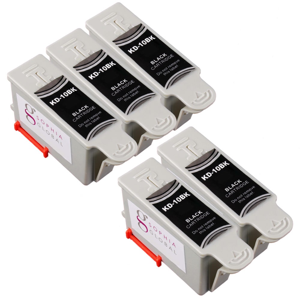 Sophia Global Kodak 10xl Compatible Black Ink Cartridge Replacements (pack Of 5)