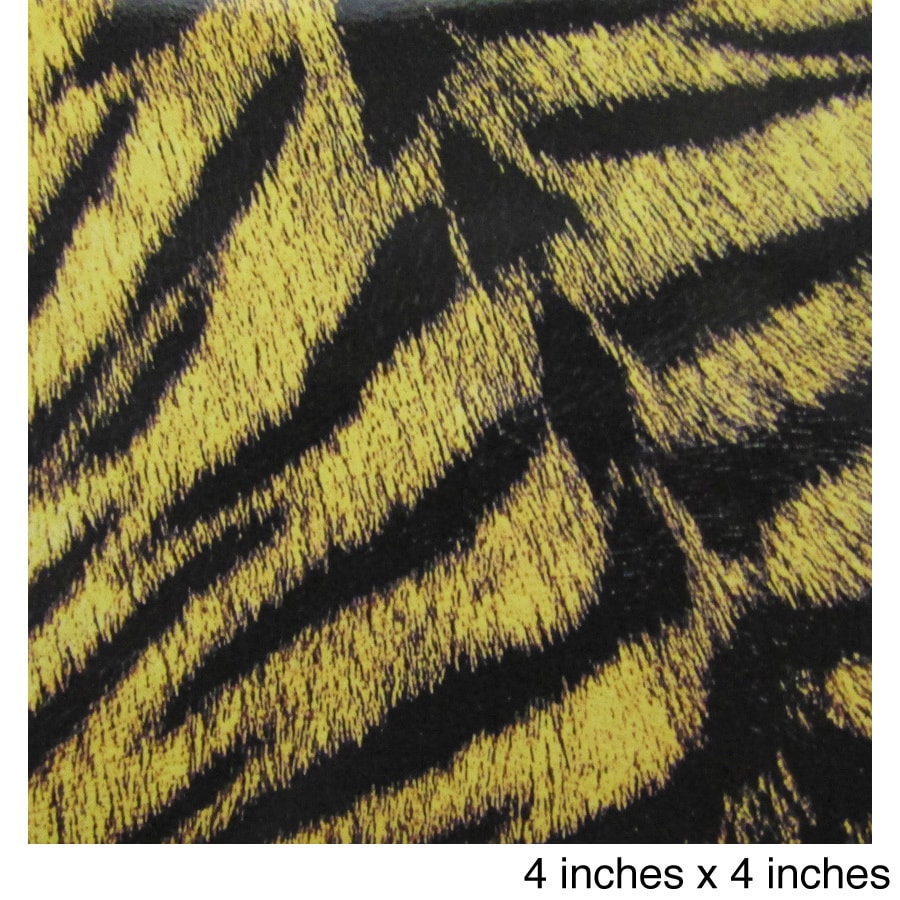 Cheetah Print Ceramic Wall Tiles (pack Of 20) (samples Available)