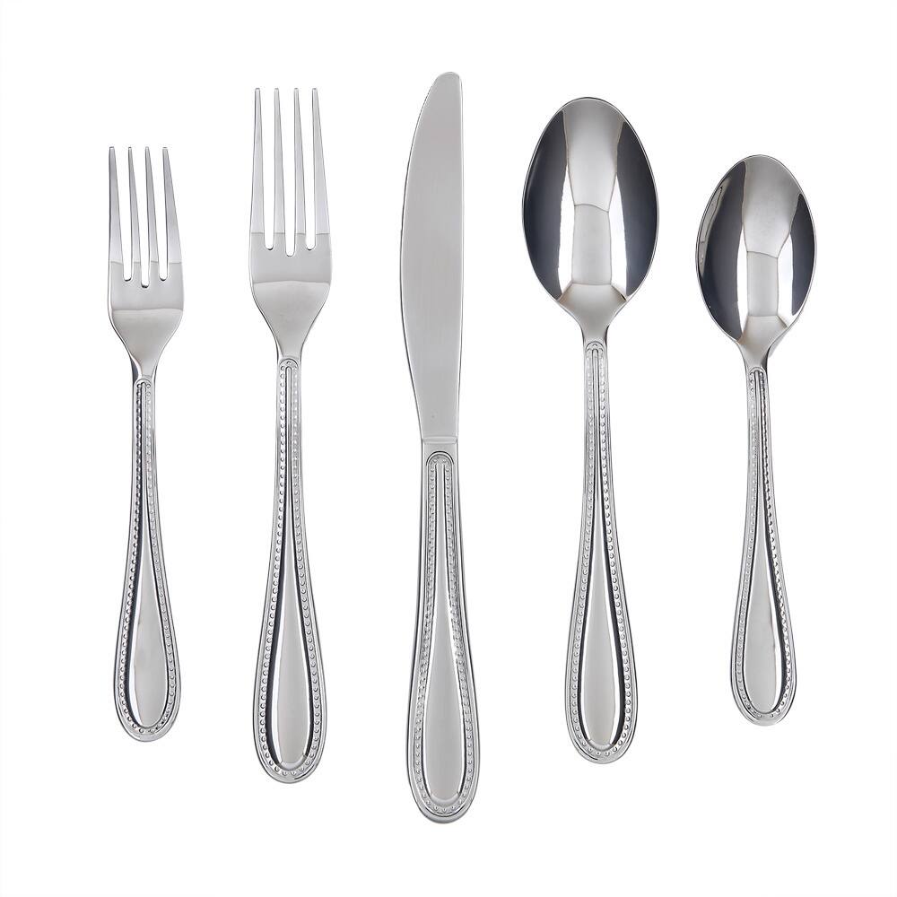 Farberware 'Paprika' 45-piece Flatware Set