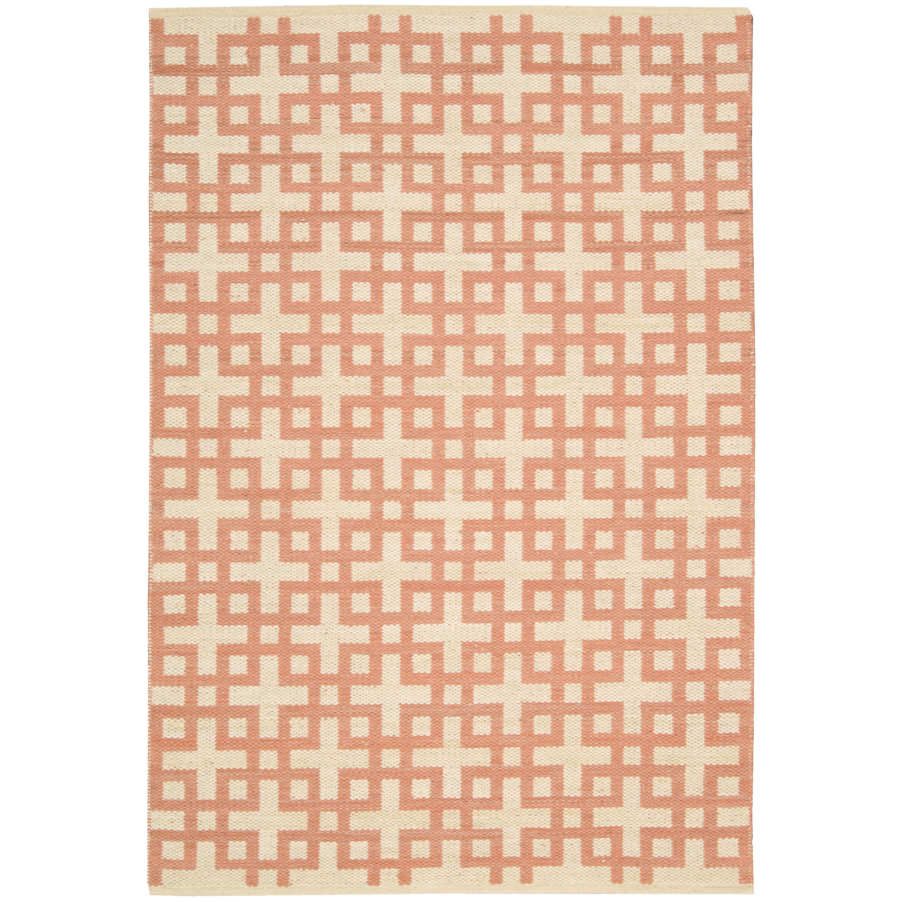 Barclay Butera Flatweave Maze Mango Rug (23 X 39)