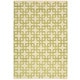 preview thumbnail 65 of 68, Nourison Maze MAZ01 Area Rug 2'3" x 3'9" - Green - Stripe/Geometric - Indoor/Handmade - Flatweave - Casual/Modern & Contemporary - 2' x 3' - Wool/Cotton - N/A
