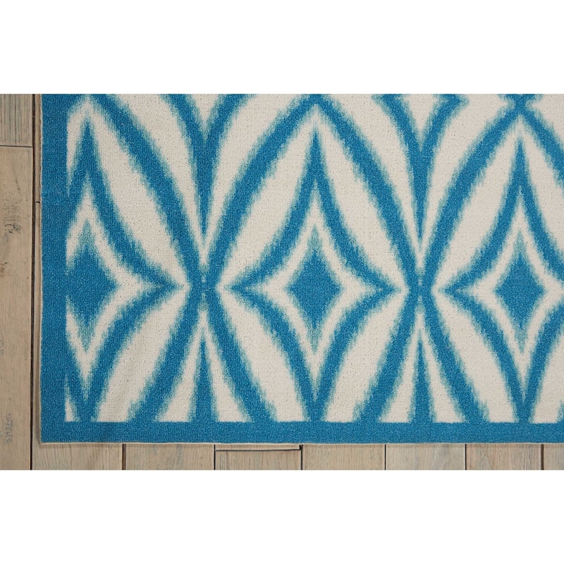 Waverly Sun N' Shade Geometric Indoor/Outdoor Area Rug