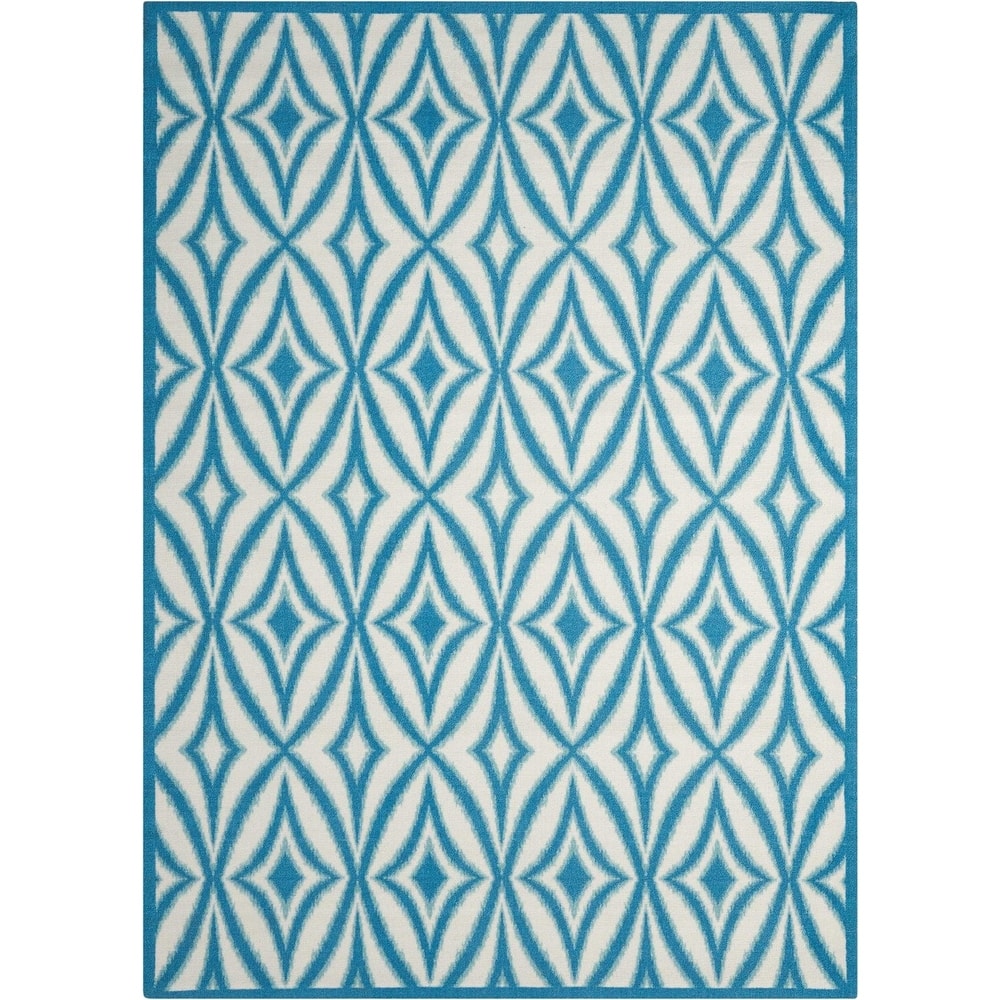 Waverly Sun N' Shade Geometric Indoor/Outdoor Area Rug