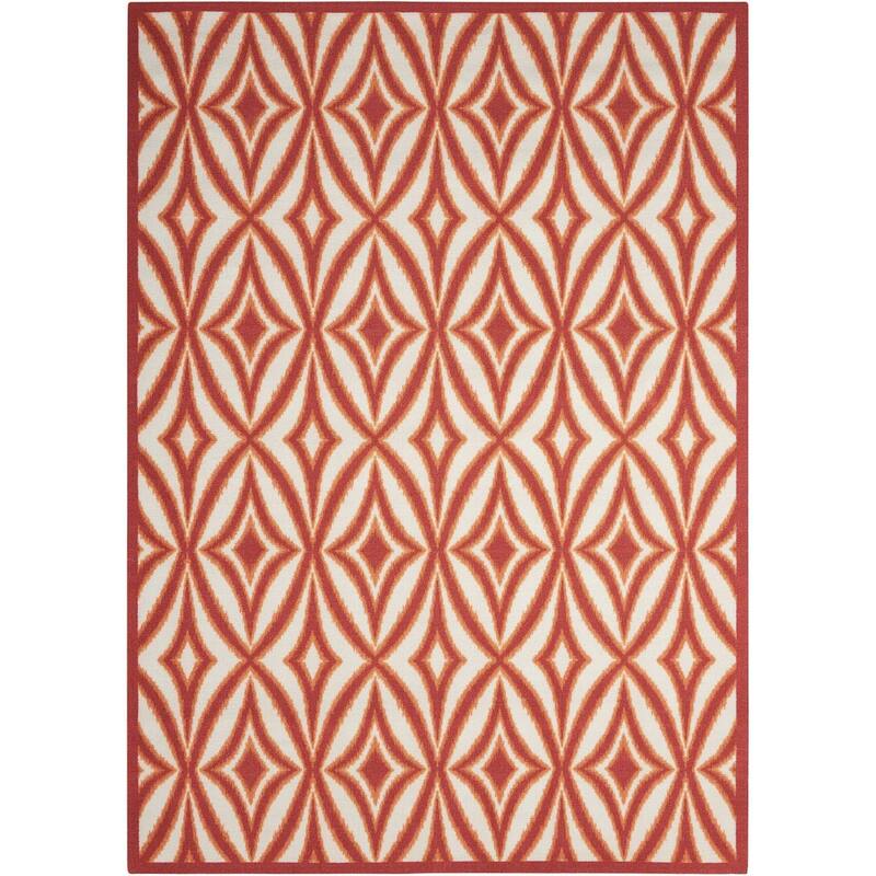 Waverly Sun N' Shade Geometric Indoor/Outdoor Area Rug
