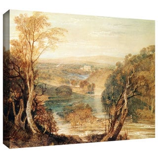 William Turner 'The River Wharfe with a distant view of Barden Tower ...
