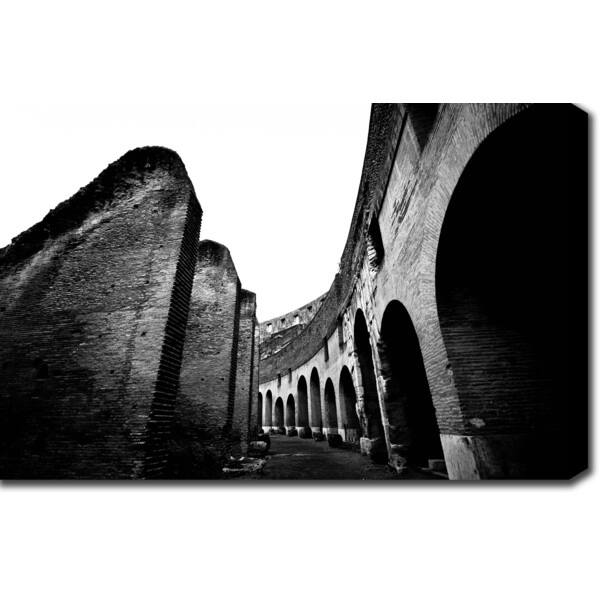 'Colosseum, Rome, Italy' Gallerywrapped Photography Canvas Art