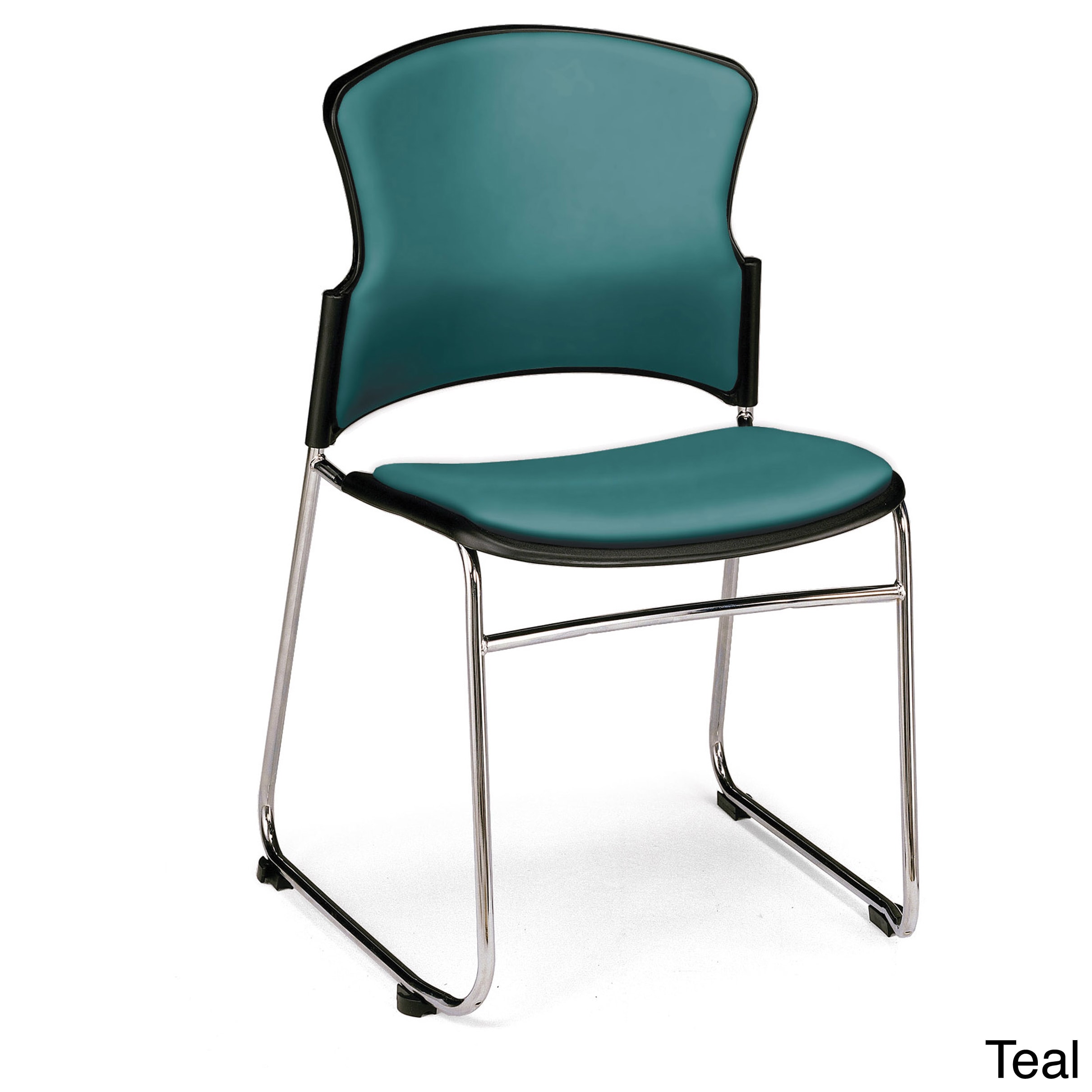 Ofm Contemporary Stackable Multi use Chairs (set Of 4)