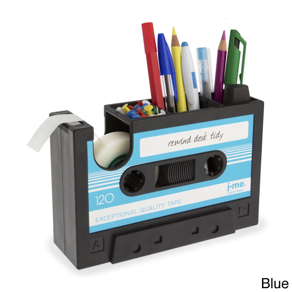 J me Tape Rewind Desk Pencil Cup