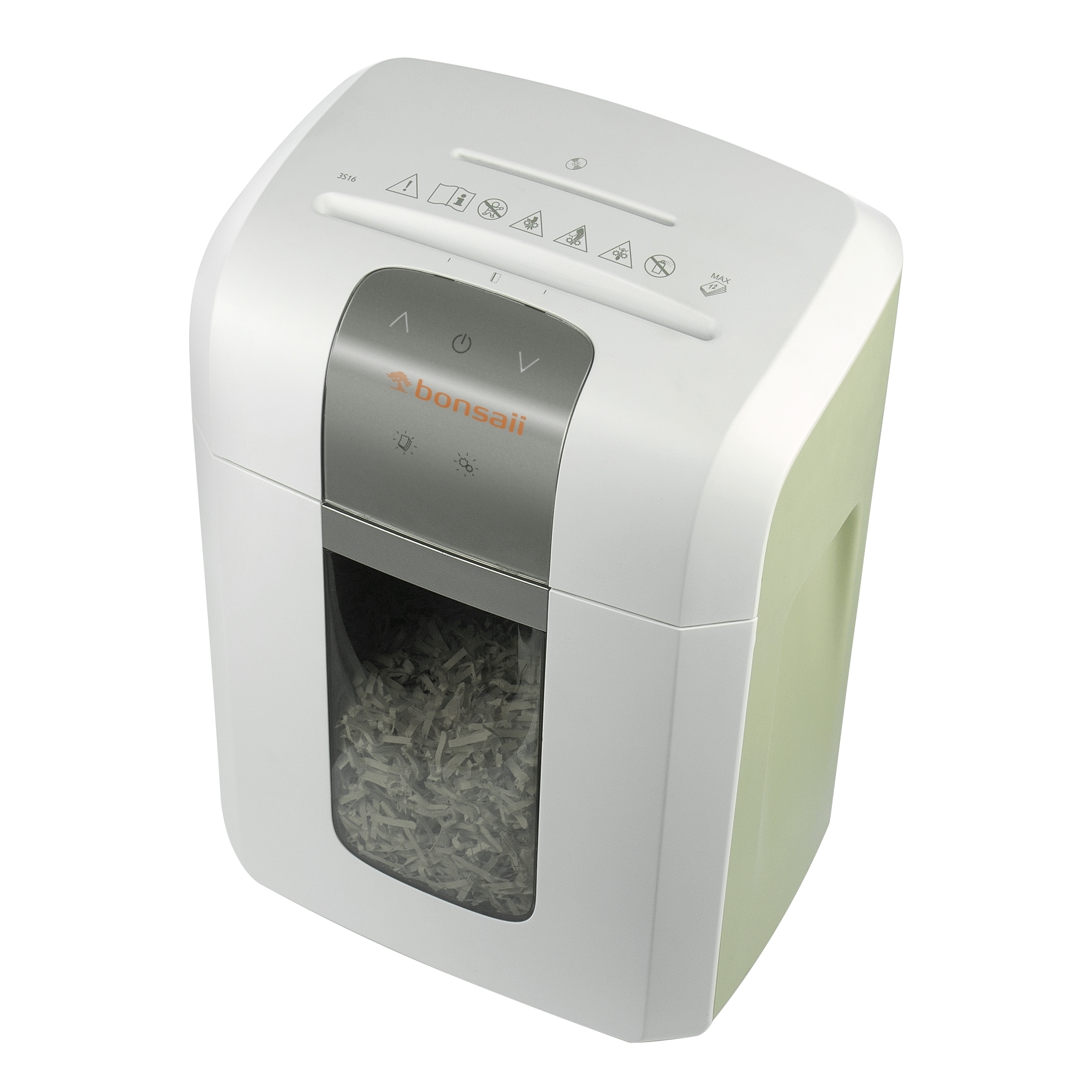 Bonsaii 3s16 12 sheet Crosscut 4.2 gallon Paper Shredder