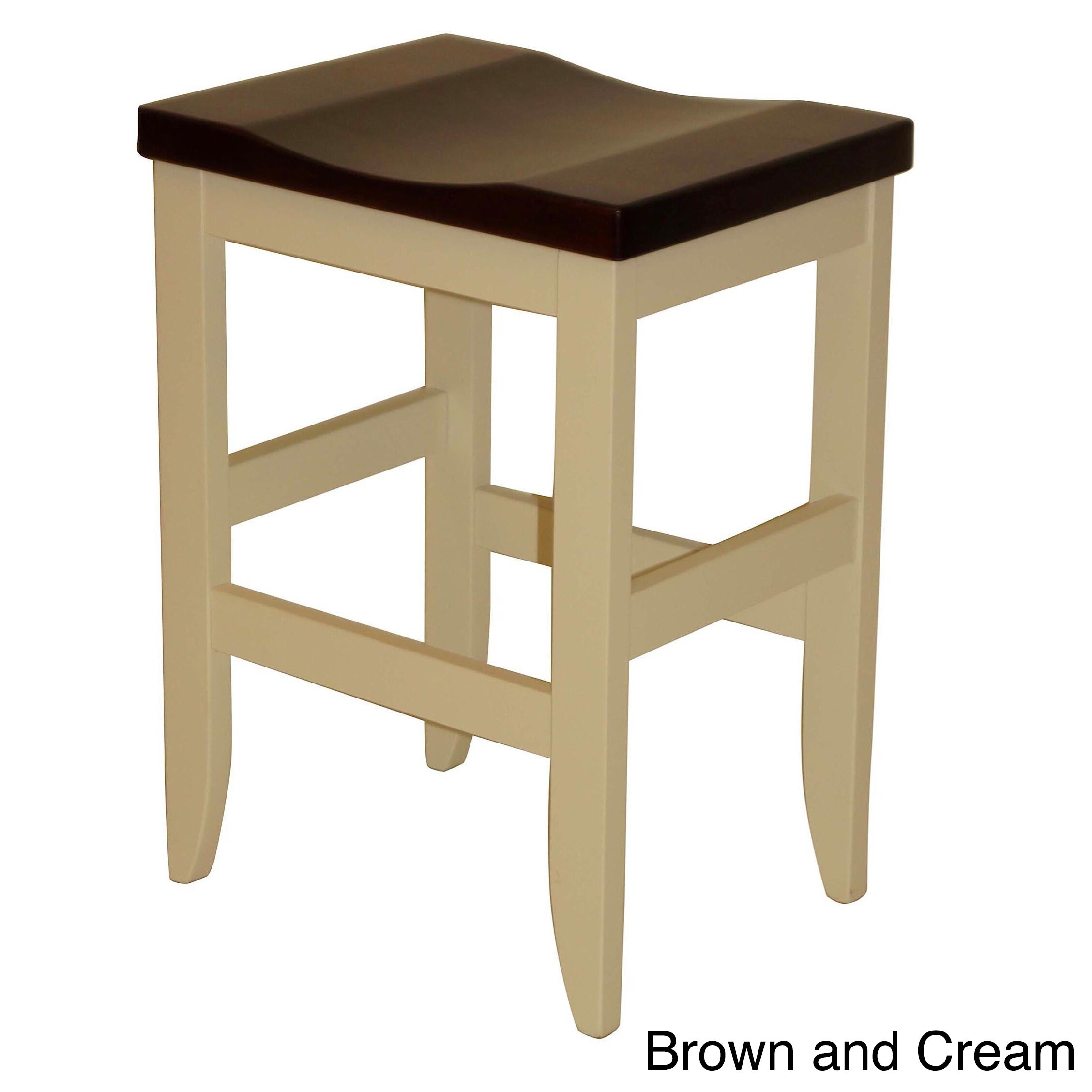 Hand crafted Amish Mission Brown Maple Barstool