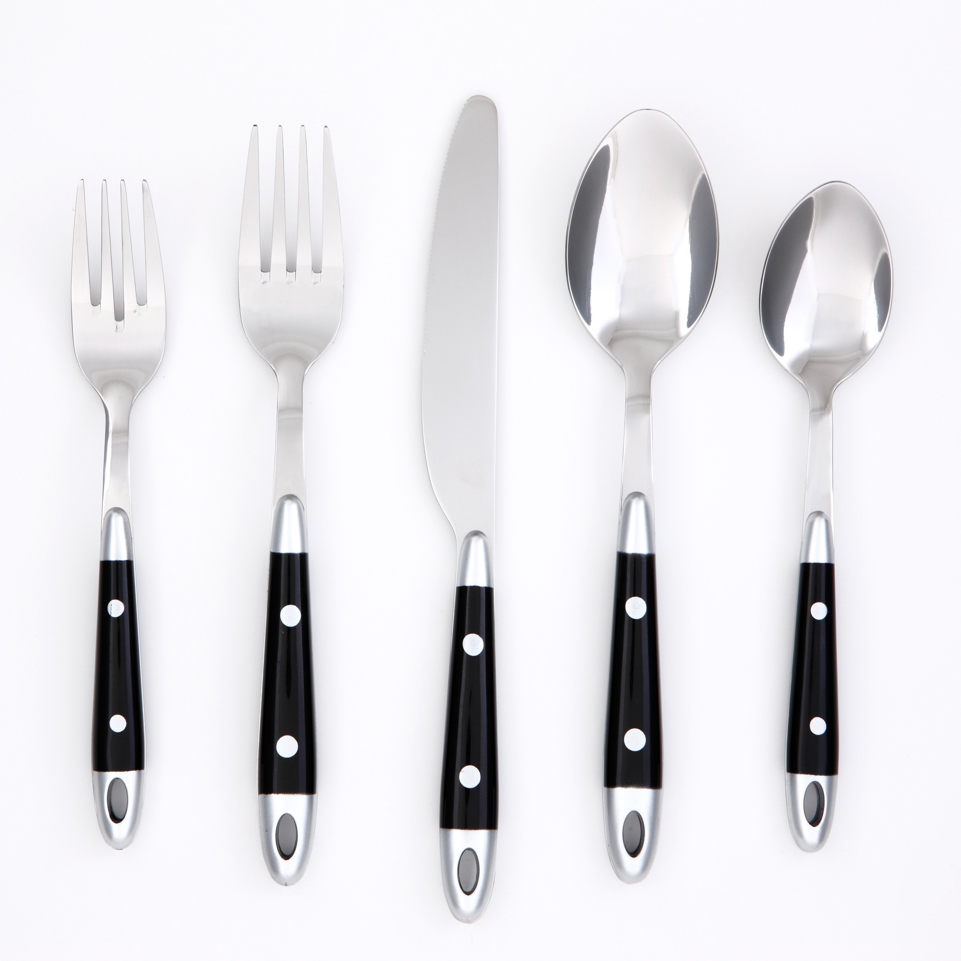 Cambridge Caravel Black 20 piece Flatware Set