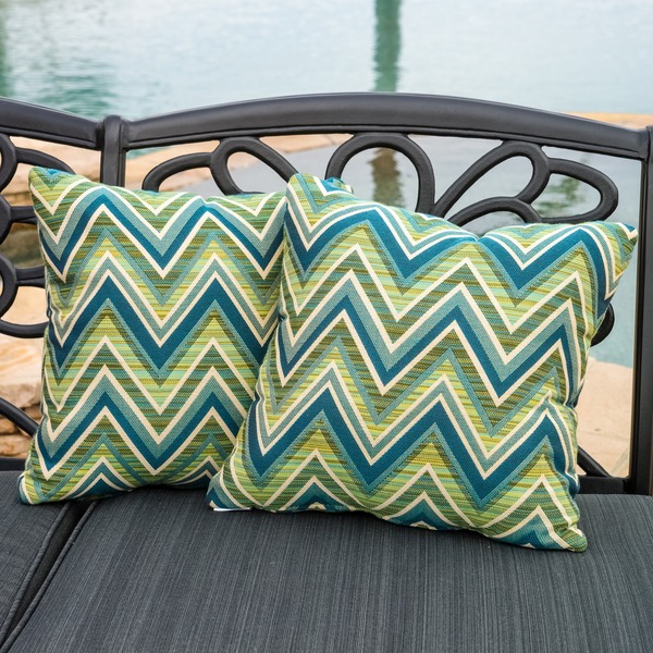 Shop Fischer Lagoon Outdoor Sunbrella Pillow (Set of 2) by Christopher ...