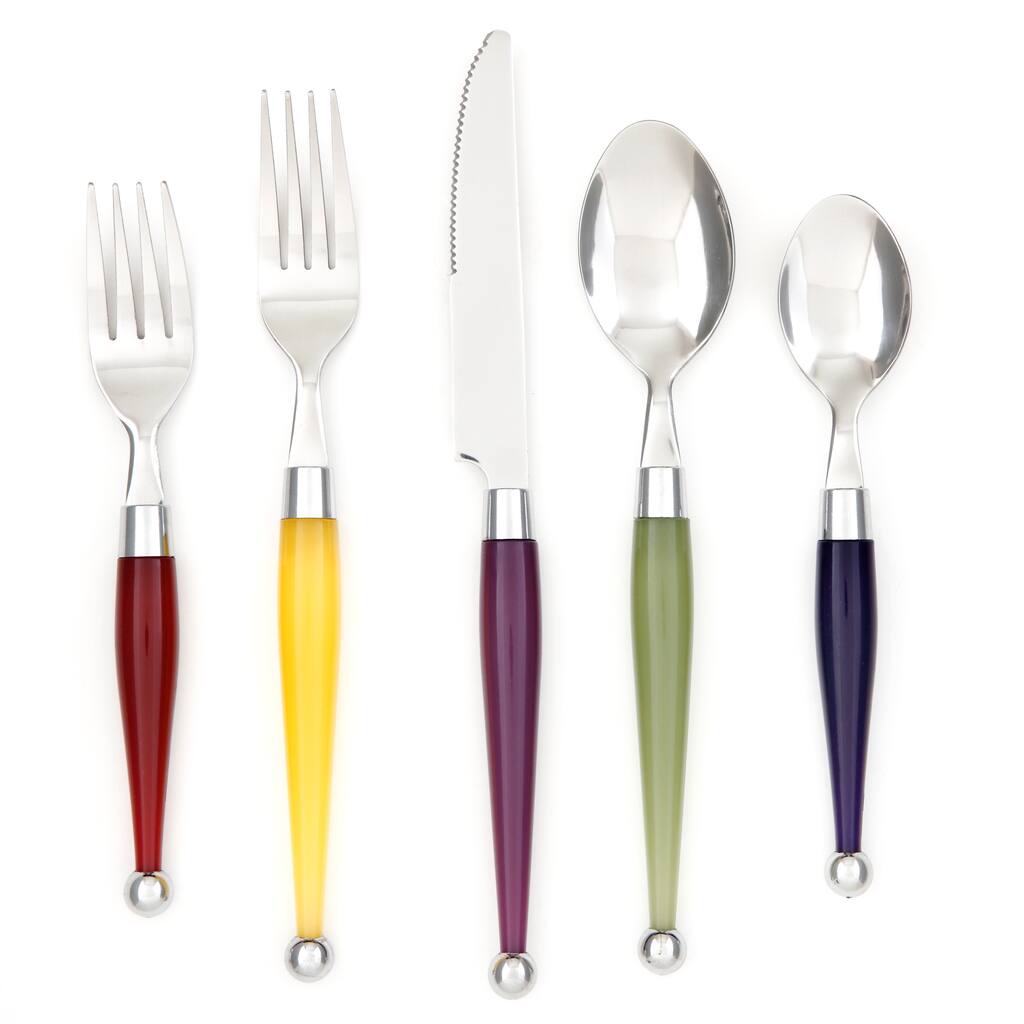 Cambridge Carnival 20-piece Flatware Set
